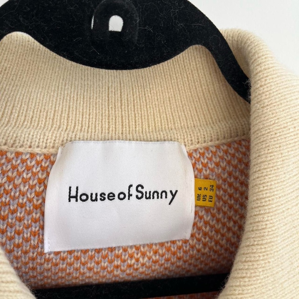 House of Sunny Day Tripper Jacquard Cardigan - Picture 3 of 4